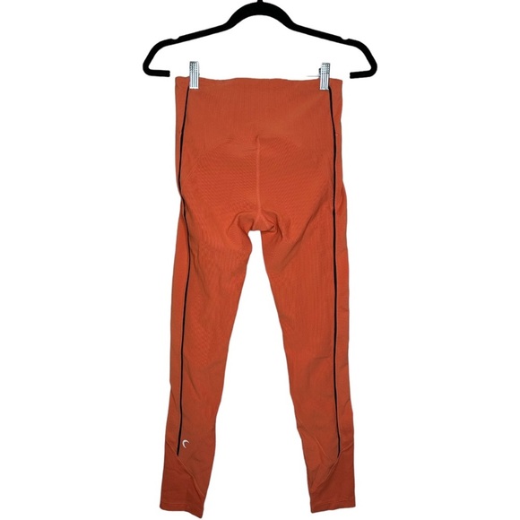 Zyia Leggings Ribbed Burnt Orange size 8-10 - Picture 7 of 13